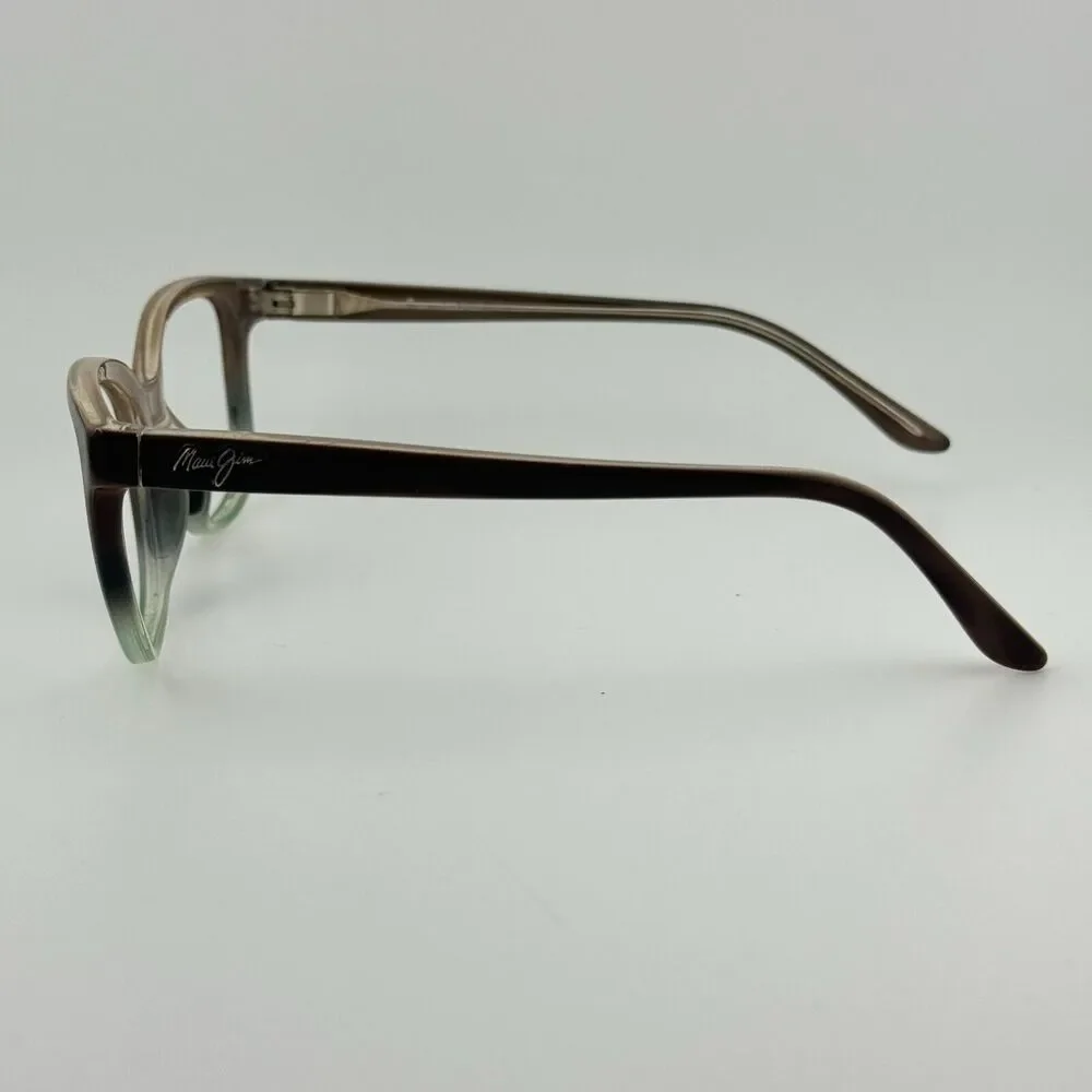 Maui Jim Italy HONI MJ758-22B‎ 54-18-140 Brown/Blue Fade Sunglasses Frame H12405